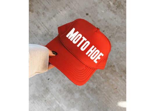 Moto Hoe Trucker Hat