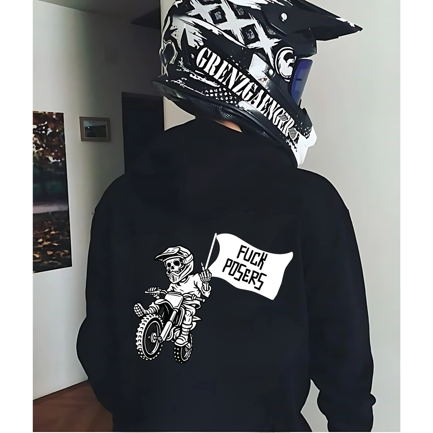 Fuck Posers Unisex Hoodie