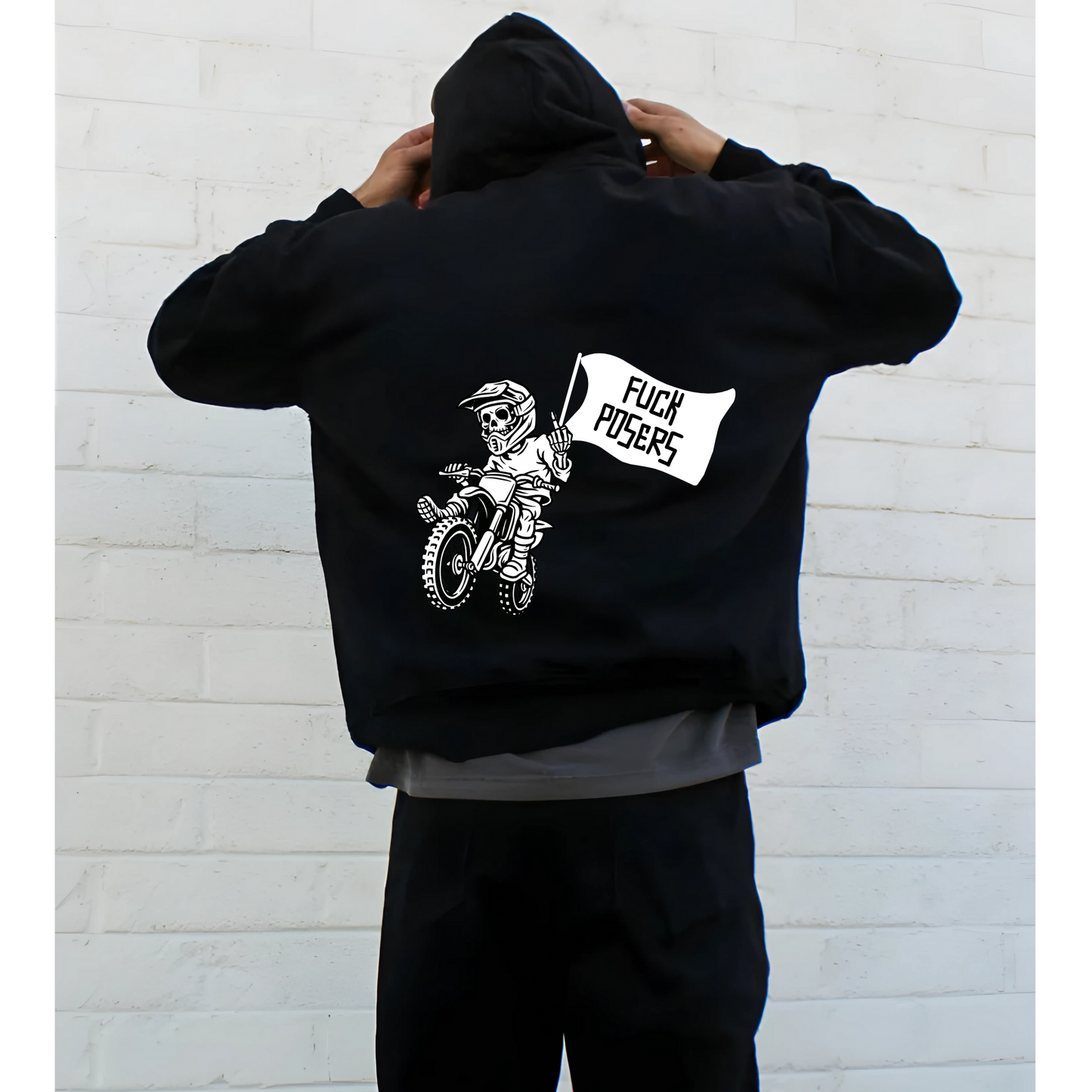 Fuck Posers Unisex Hoodie