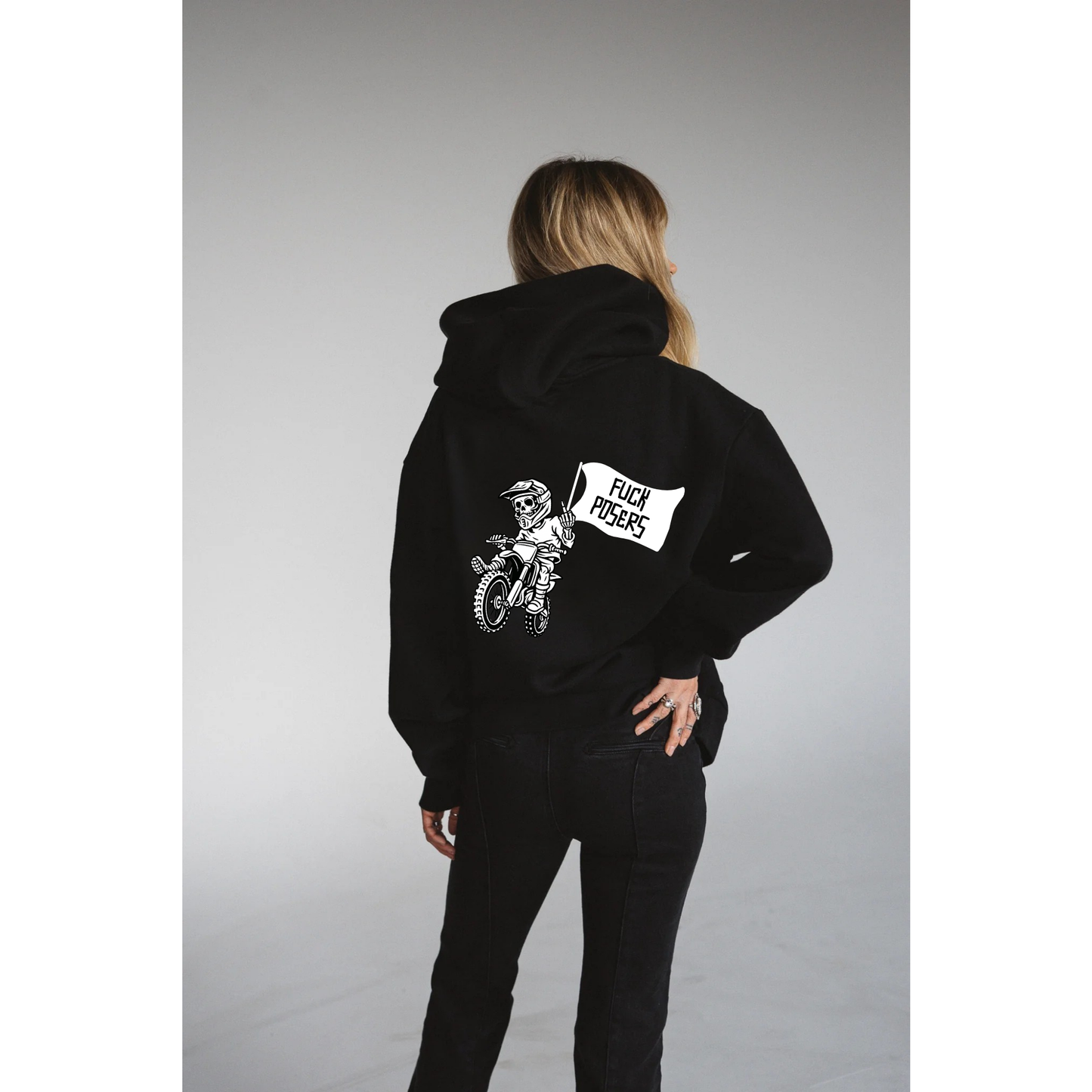 Fuck Posers Unisex Hoodie