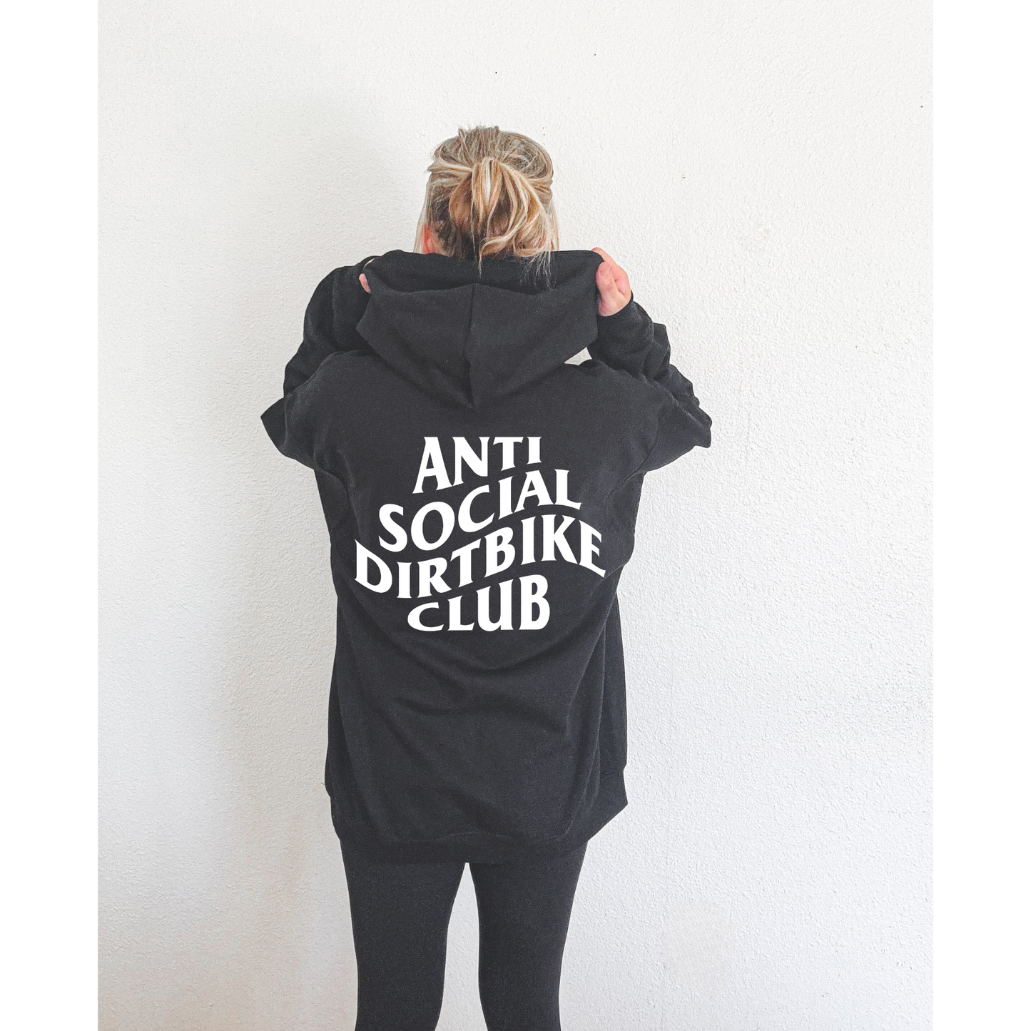 Ladies Anti Social Dirt Bike Club Sweatshirt