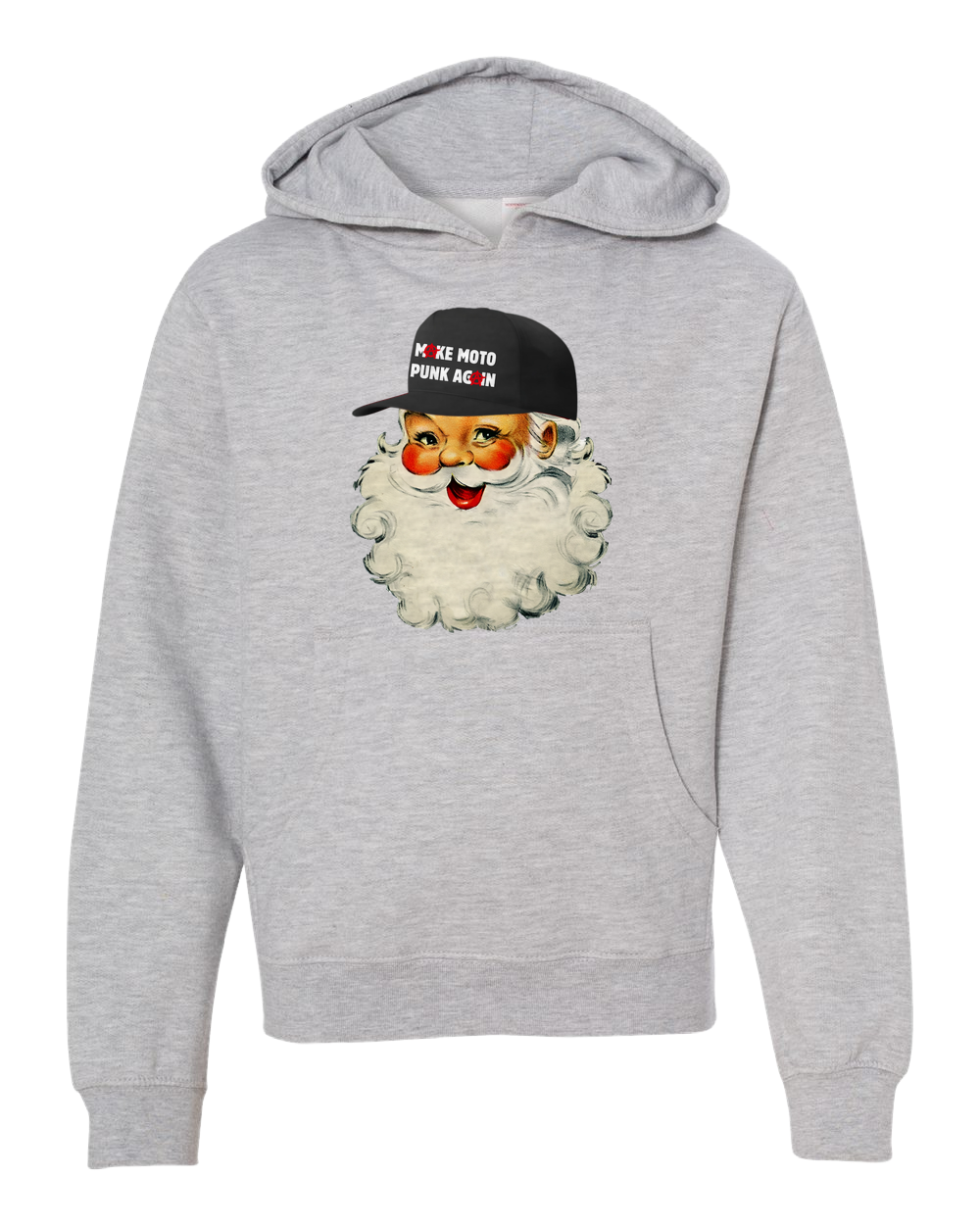 Youth Santa Make Moto Punk Again Sweatshirt