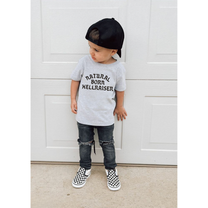 “Natural Born Hellraiser” Kids Tee