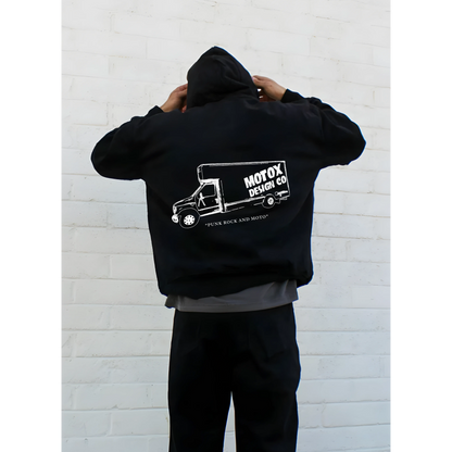 Moto Box Van Men's Hoodie